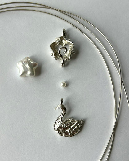 Swan Princess Necklace - One of a Kind