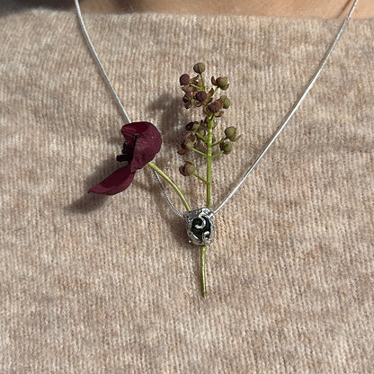 Tourmaline Vase Necklace - One of a Kind