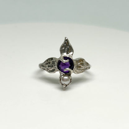 Orchid - Made To Order Sterling Silver Ring
