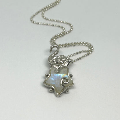 Swan Lake Necklace - One of a Kind