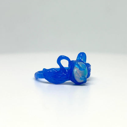 Opal Swans in Love - Ready To Cast