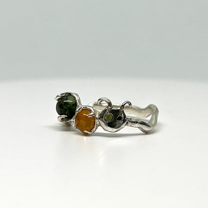 Caterpillar Ring - US 6/UK L