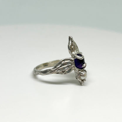 Orchid - Made To Order Sterling Silver Ring
