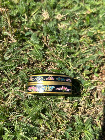 Vintage Cloisonné Ring Box