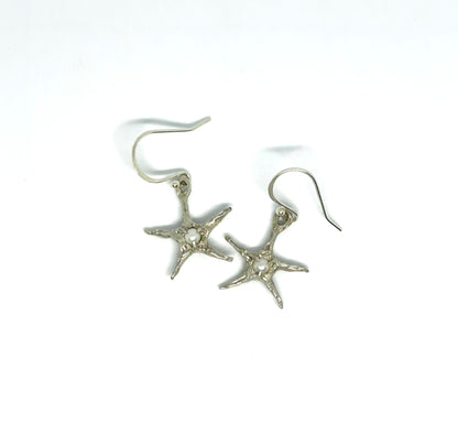 Milky Way Earrings - Handcrafted Silver Celestial Talisman