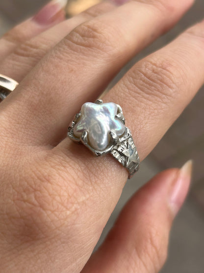 Meteor - Made To Order Sterling Silver Ring
