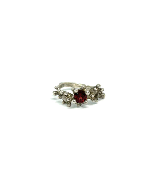 Coral Ring - US 7.5/UK O