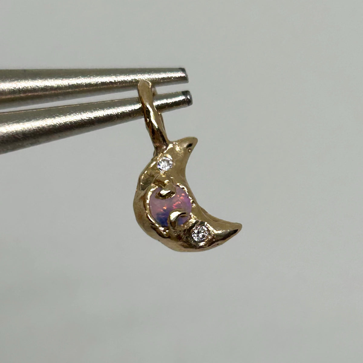Sapphire & Diamond Moon - One of a Kind