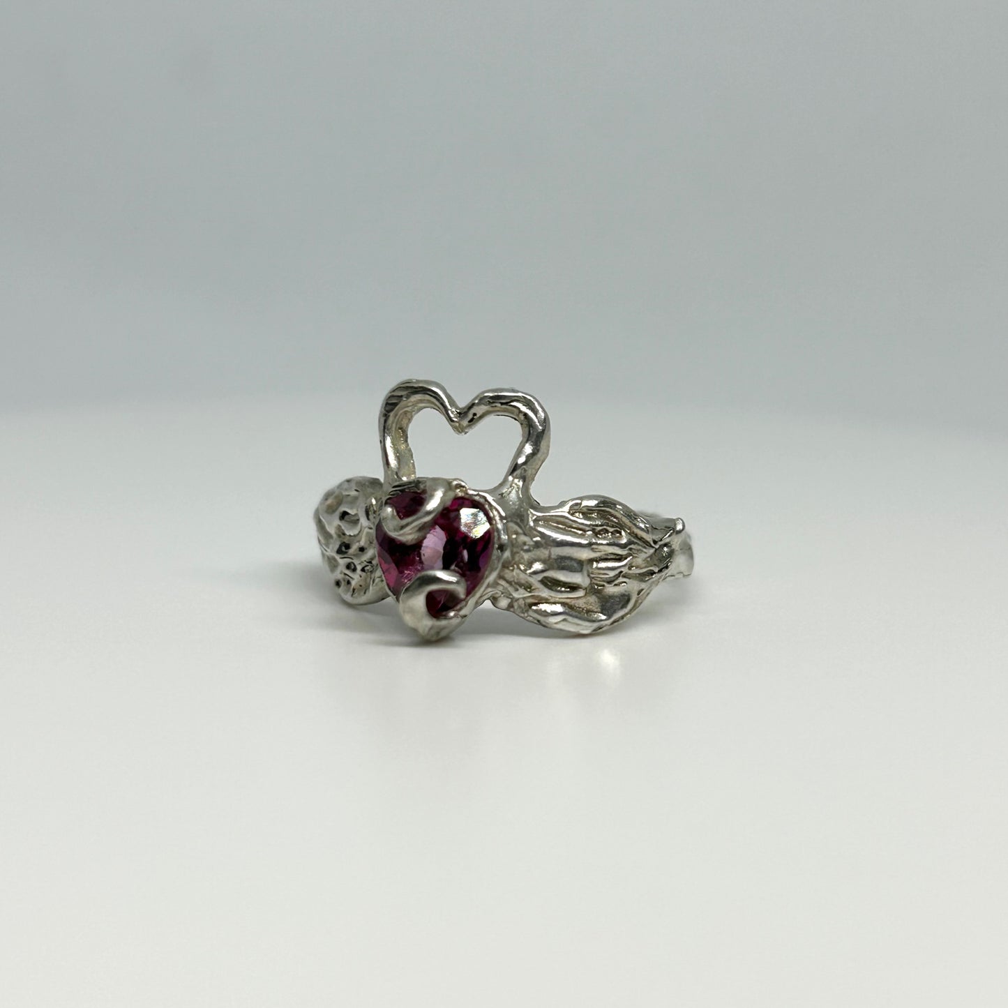 Pink Topaz Swans in Love - US 6.5/UK M