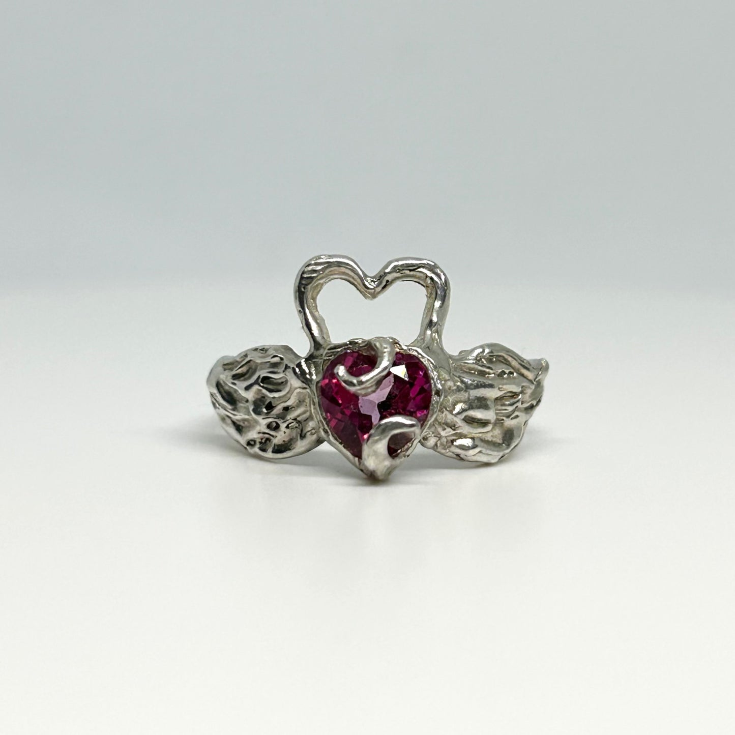 Pink Topaz Swans in Love - US 6.5/UK M