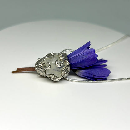Moonstone Vase Necklace - One of a Kind
