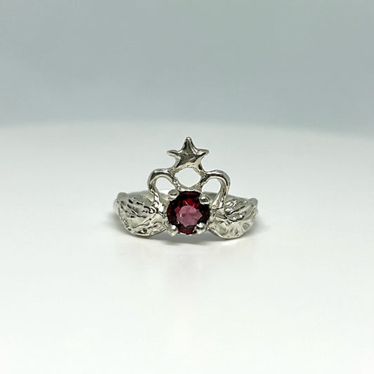 Garnet & Star Swans in Love - US 6/UK L