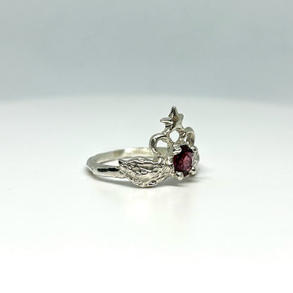 Garnet & Star Swans in Love - US 6/UK L