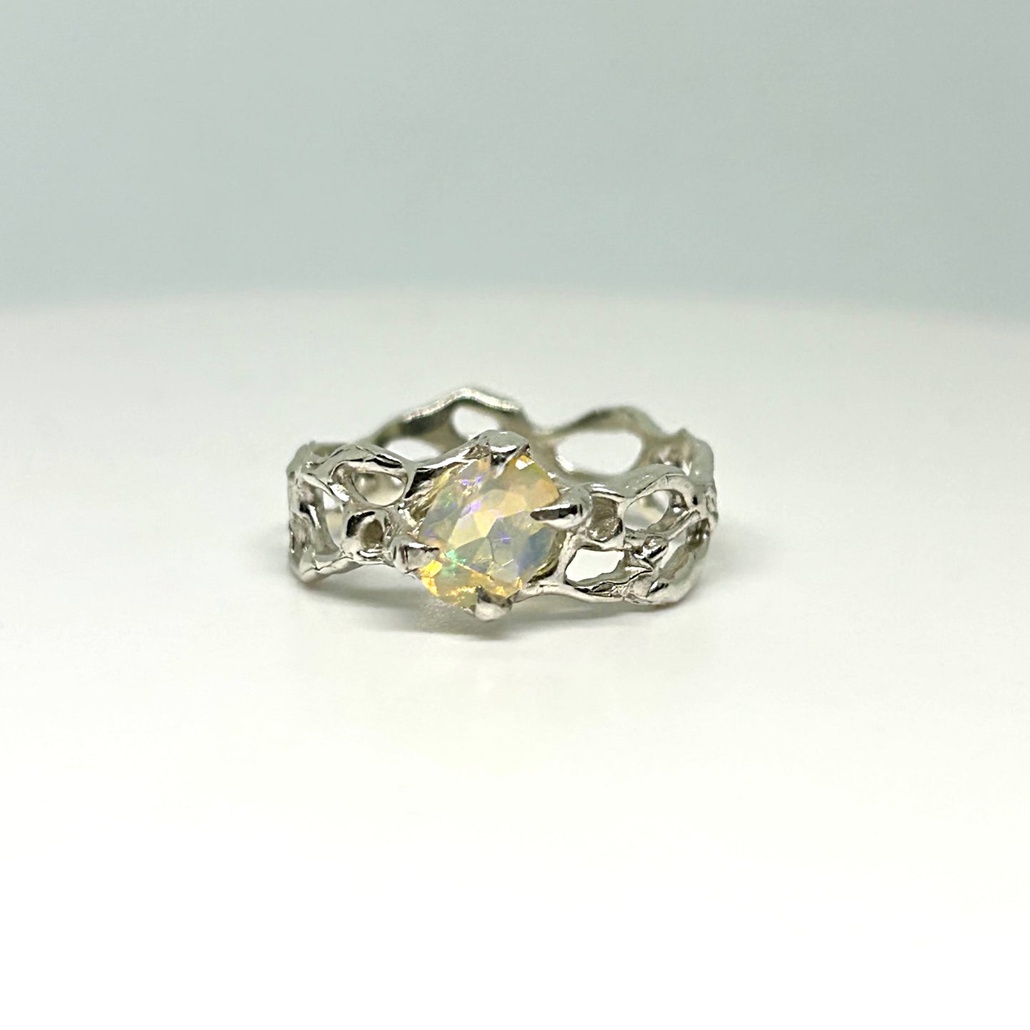 Opal Andromeda Ring - US 7/UK N